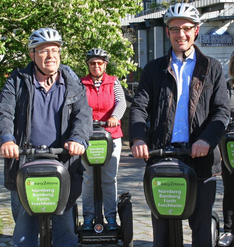 Unterwegs mit dem Wirtschaftsreferenten